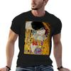 The Kiss By Gustav Klimt Liebespaar The Lovers Tshirt Anime T Shirts For Unisex T Shirts For Unisex Cotton Soft Tshirt