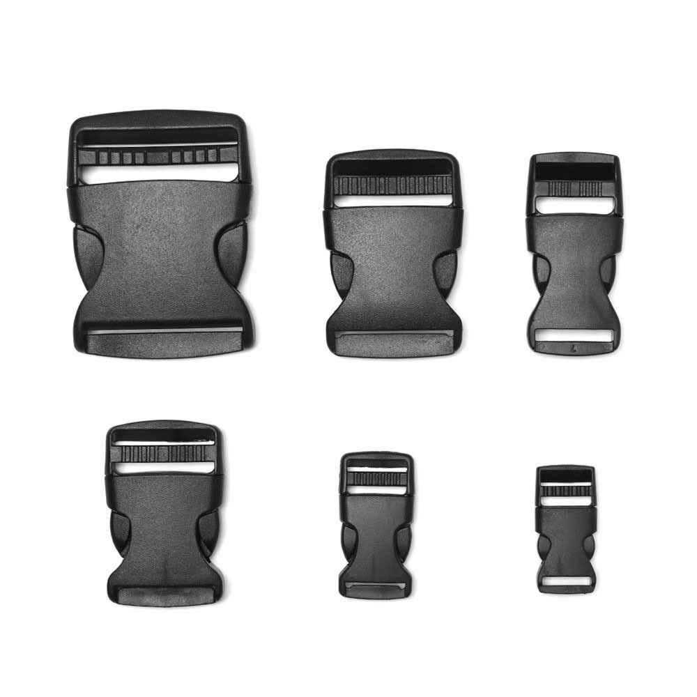 Dual Side Release Buckles Adjustable Buckle Backpack Bag Belt Strap Webbing DIY Craft Accessories Plastic