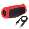 Silicone Cover for JBL Charge 5 Wi-Fi Speaker Waterproof Case Travel Carrying Protective Gel Soft Skin with Shoulder Strap