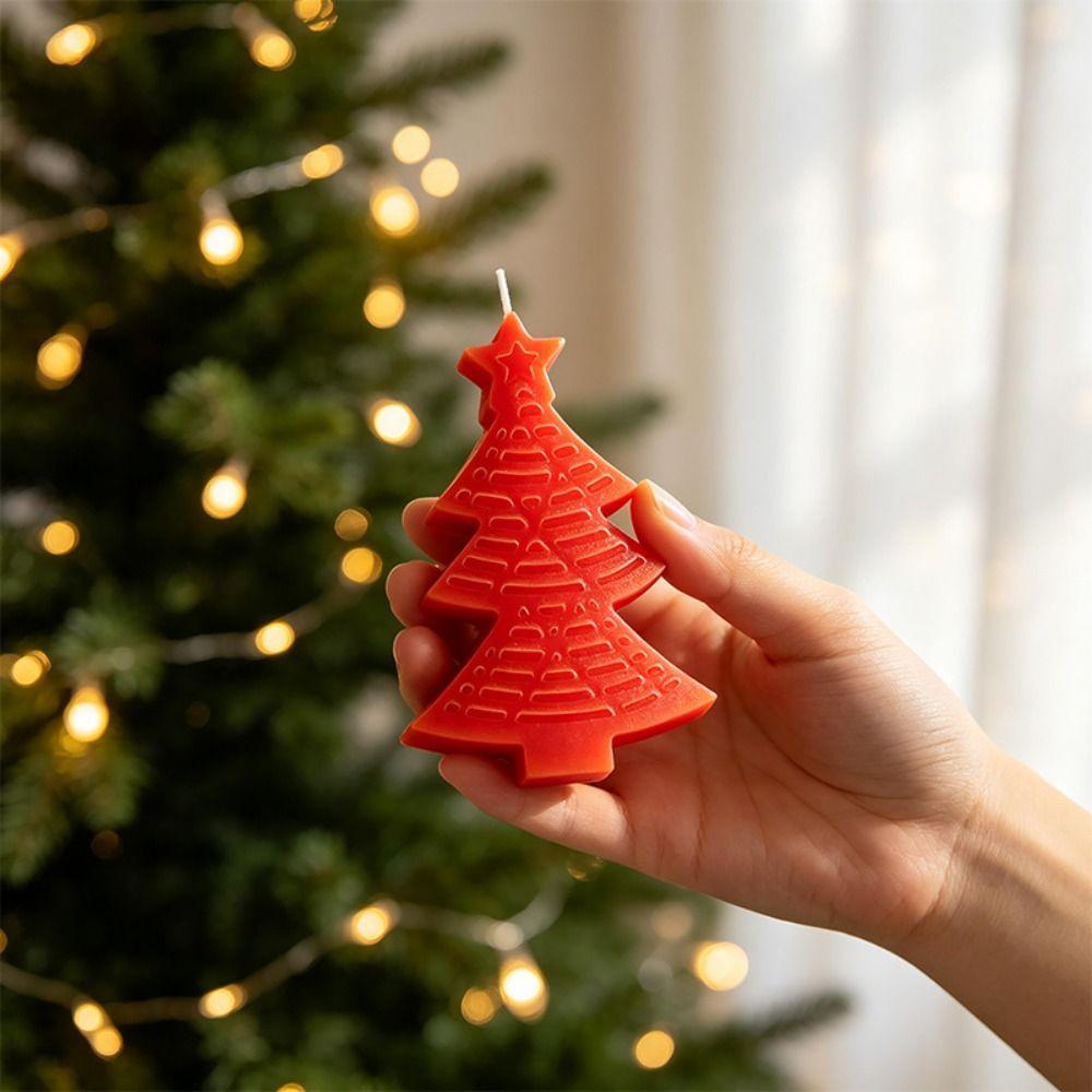 Reusable Christmas Tree Silicone Mold Food Grade Mousse Mold Chocolate Muffin Mold  Baking Decor