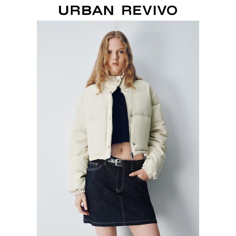 UR Women's Stand Collar Short Down Jacket