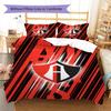 Atlas FC Pattern Bedding Set Quilt Cover Pillowcase Home Decor Gift (1 * duvet cover + 2 * pillowcase, without core)
