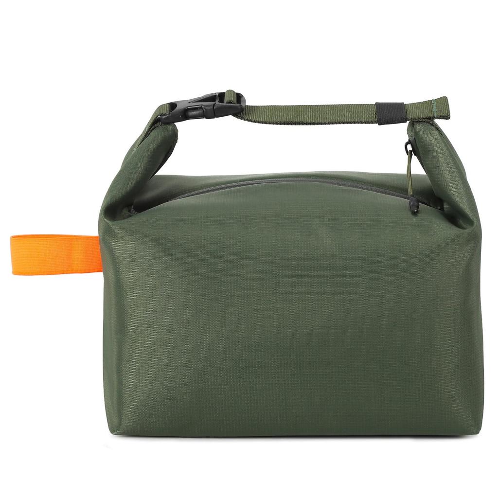 SEPWIK Lunch Insulated and Thermal Lunch Large Tote Bag for Outdoor Green Bag, Bag, Capacity, Stylish, Water-Repellent, Foldable, Activities, Camping,