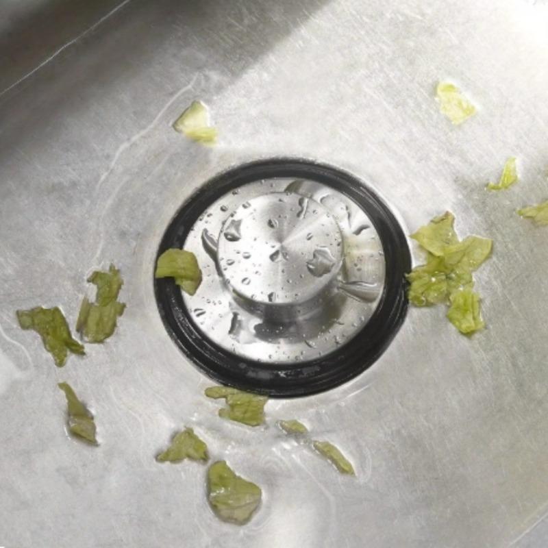 1PC sink, American style sealed lid, kitchen waste disposer, vegetable sink, clogged lid, silicone sealing ring lid