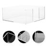 Acrylic Tissue Box Square Napkin Case Practical Multi-Function Napkin Storage Household Dining Room Office Decor