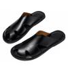 Fashion Men's Casual Slippers New Design Male Leather Shoes Half Drag Versatile Ultra-light Sandals Men Flip-flops Quick Dry Beach Flats