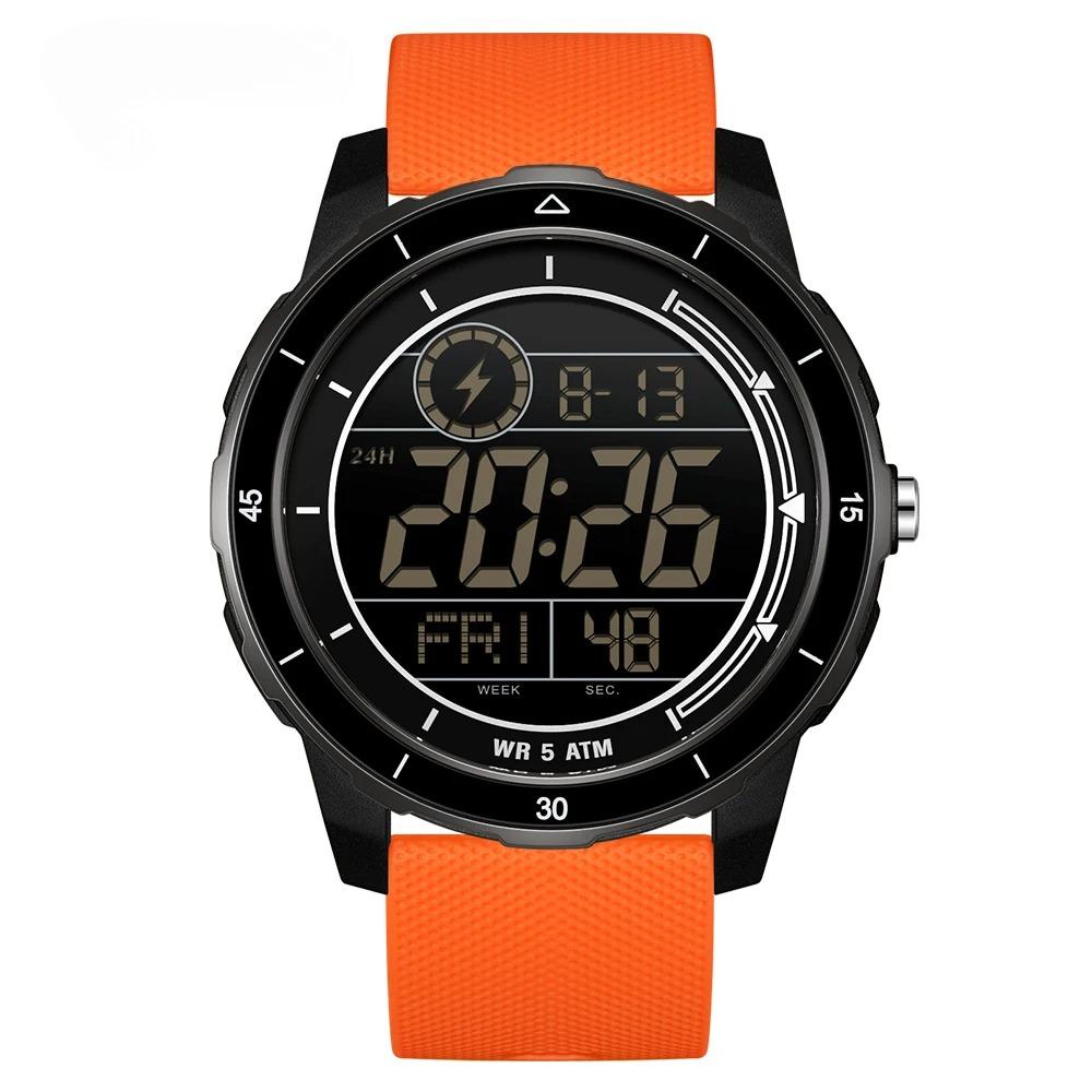 

Digital Watches for Men Black LED Light Digital Watch Waterproof Chronograph Sport Military Wristwatch