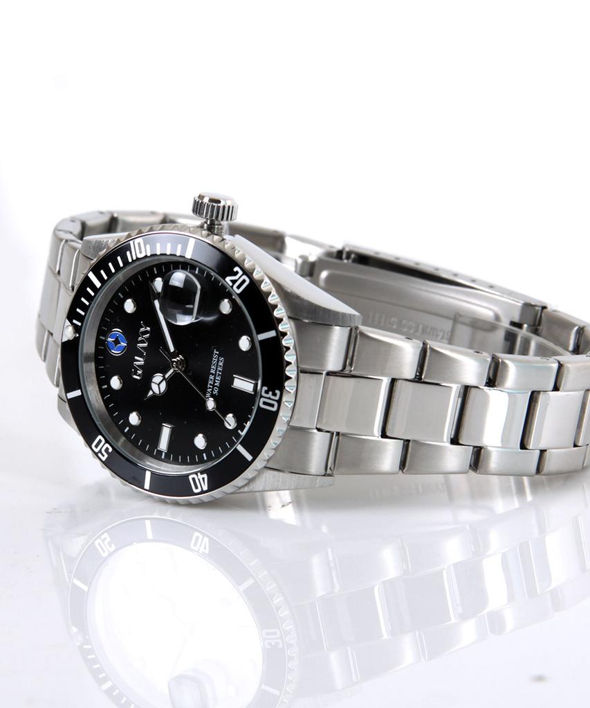 Gaelleogsi 5 Atm Men'S Metal Wristwatch Qt7013Ca