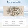 Day Dead Celebration Theme Quick Dry Beach Towel Custom Name Text Print Large Sand Resistant Towel Beach Vacation