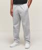 Pantaloni de trening Crest cu picior drept, gri deschis, melanj, A5a1o Gbcn
