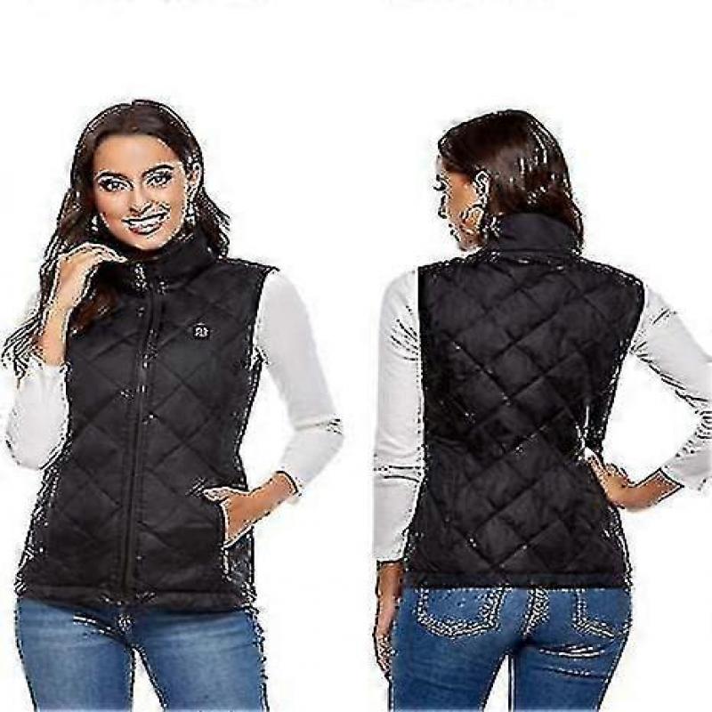 Women's Heated Vest With 4 Heating Zones, Neck Heating Jacket