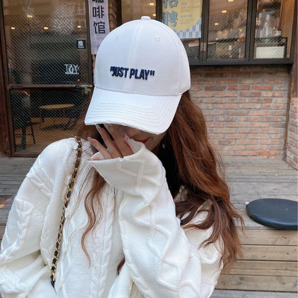 

Face Smaller Hip Hop Hat Hole Break Sun Hat Casual Baseball Cap Sports Outdoor