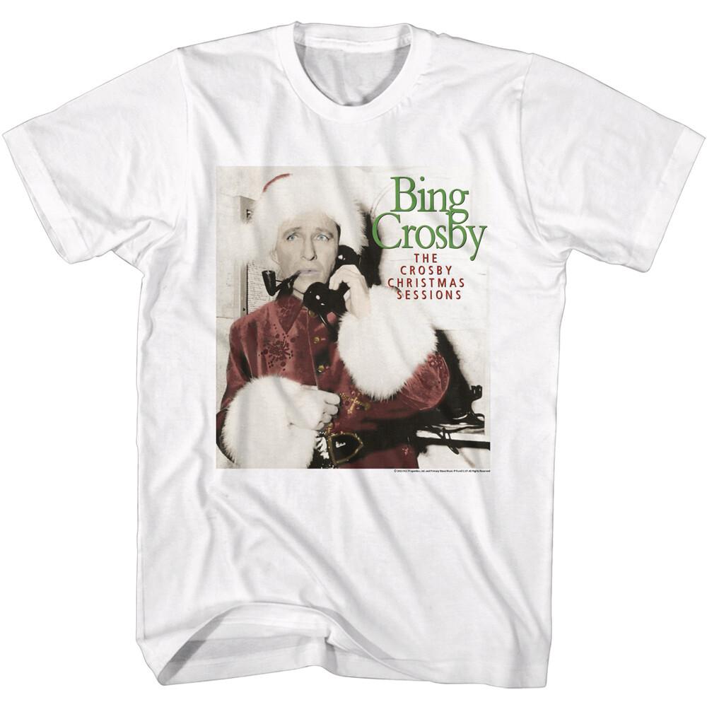 Bing Crosby The Crosby Christmas Sessions Men T Shirt Jazz Music Movie Merch XXXXL