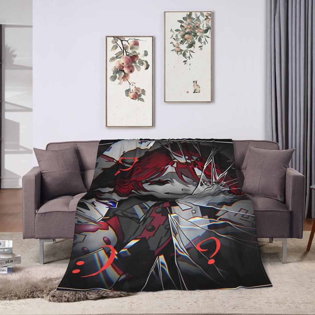 Kasane Teto Charakterdecke Qualität Warm Weich Bettwäsche Decken Winter Junge Mädchen Outdoor Bequeme Tagesdecke