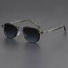 Fashion Sunglasses European and American Metal Small Square Round Korean Sun Glasses for Men Retro Square Sunglass Gafas De Sol