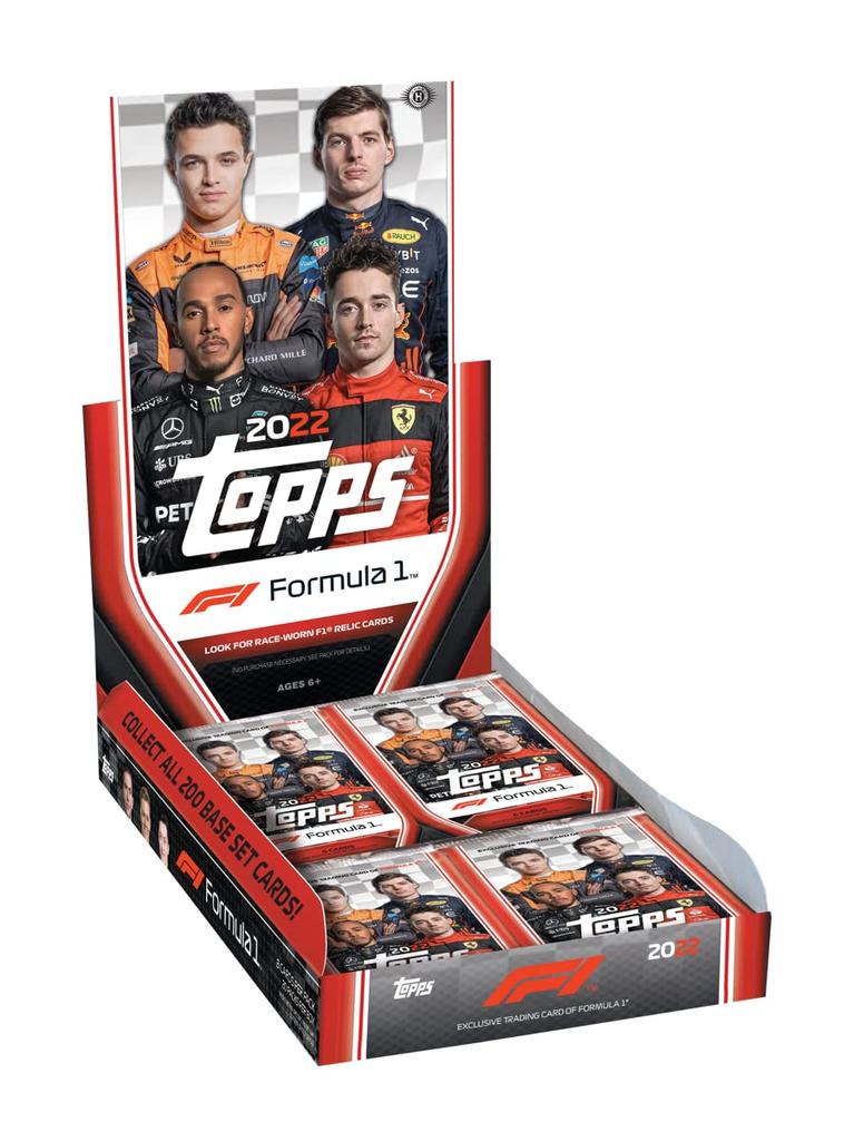 2022 Topps Formel 1 Racingkort Hobbyboks Topps Formel 1 Racingkort Hobbyboks
