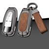 Leather Car Metal Key Case Cover For Suzuki Swift Kizashi Vitara Sx4 Baleno Ignis Ciaz S-Cross Ertiga Key Chain Accessories