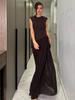 2026 Sleeveless Solid Color Top & Long Pants Set for Women - European & American Style