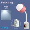 Plug In LED Night Light with Manual Switch Energy Saving Soft Eye Care Lamp for Bedroom Bedside Lighting