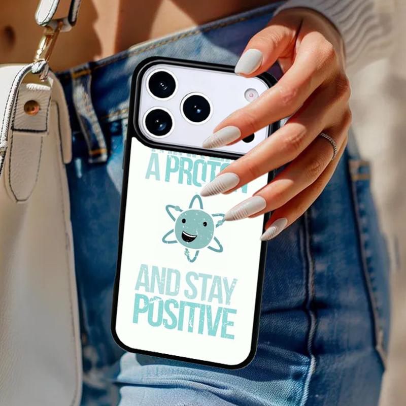 Atom Chemistry Science Phone Case For iPhone 17 Air 14 15 13 12 Max Cover For Apple 14 15 16 16e 11 Pro Max Plus Coque