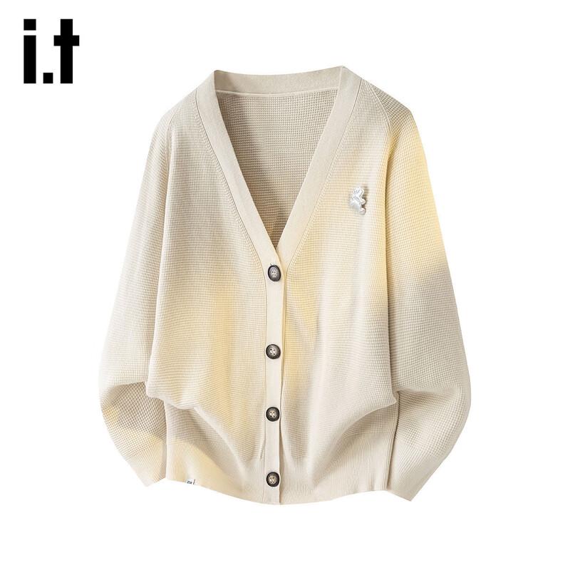 

Izzue IT Women s V-Neck Knit Cardigan One Size
