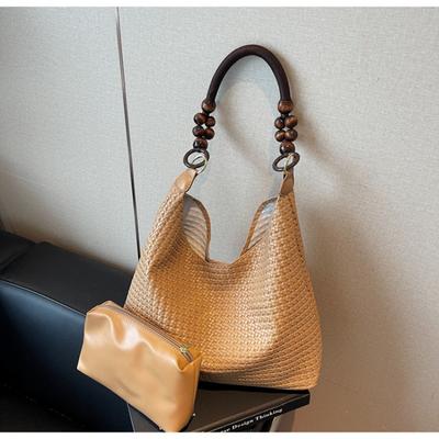 Hand-woven Tote Underarm Bag New Casual Large-capacity Temperament Fashion Shoulder Bag
