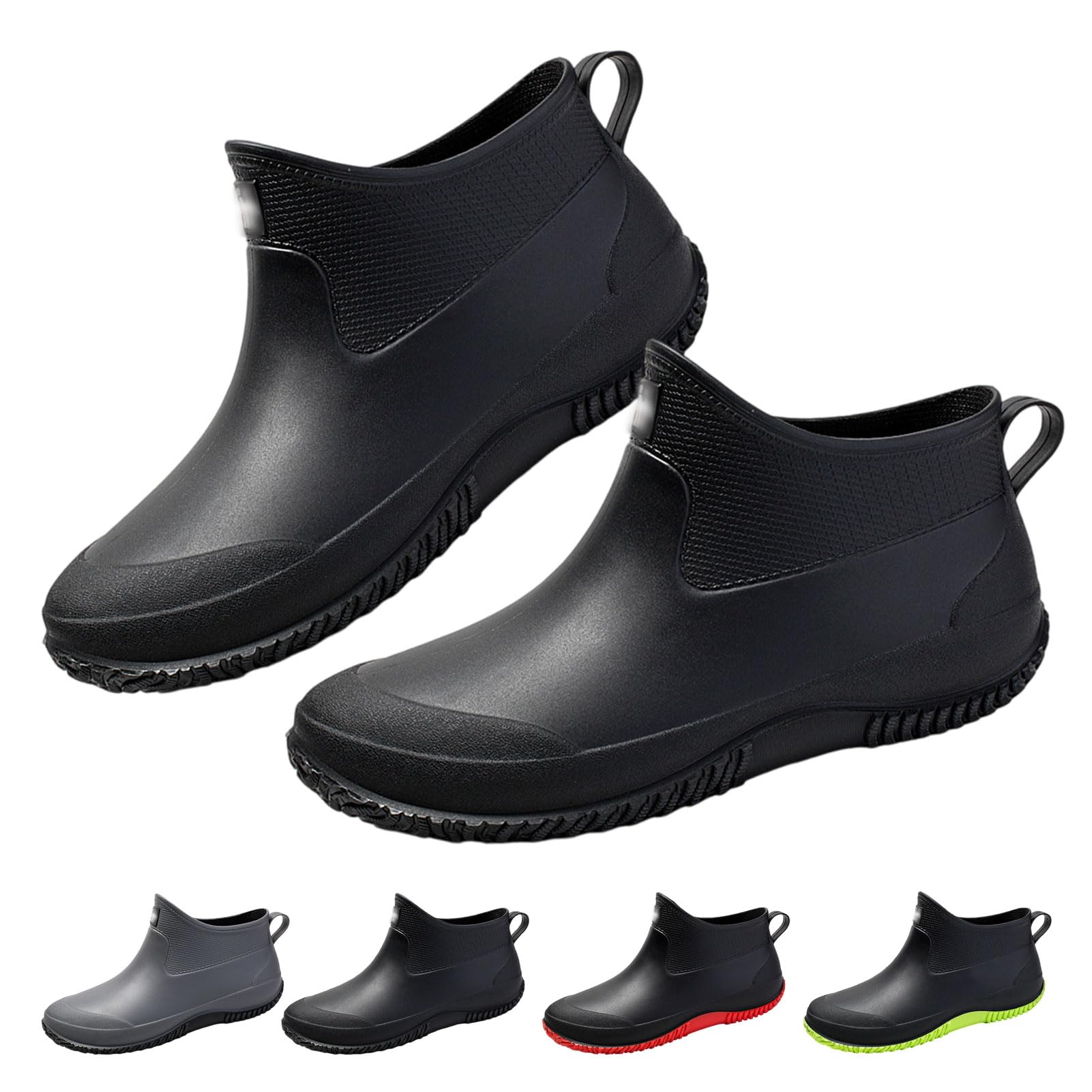 

и Водонепроницаемый Дождь Дождь Полностью Дождь Водонепроницаемый Короткий Легко Ходить Подходит для Фермы Дождь или Сезон Дождей Размер Японская Обувь [Formemory] Мужской Женский