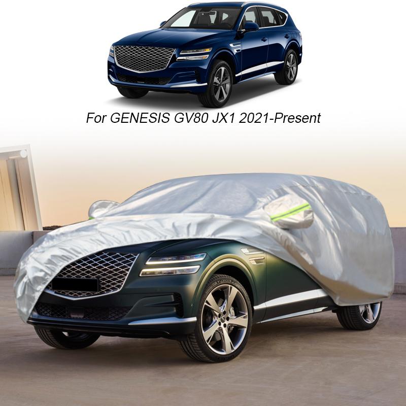 

Автомобильный чехол от дождя, мороза, снега, пыли, водонепроницаемый для GENESIS G70 Sedan Shooting Brake IK G80 RG3 G90 RS4 GV60 JW GV70 JK1 GV80 JX1