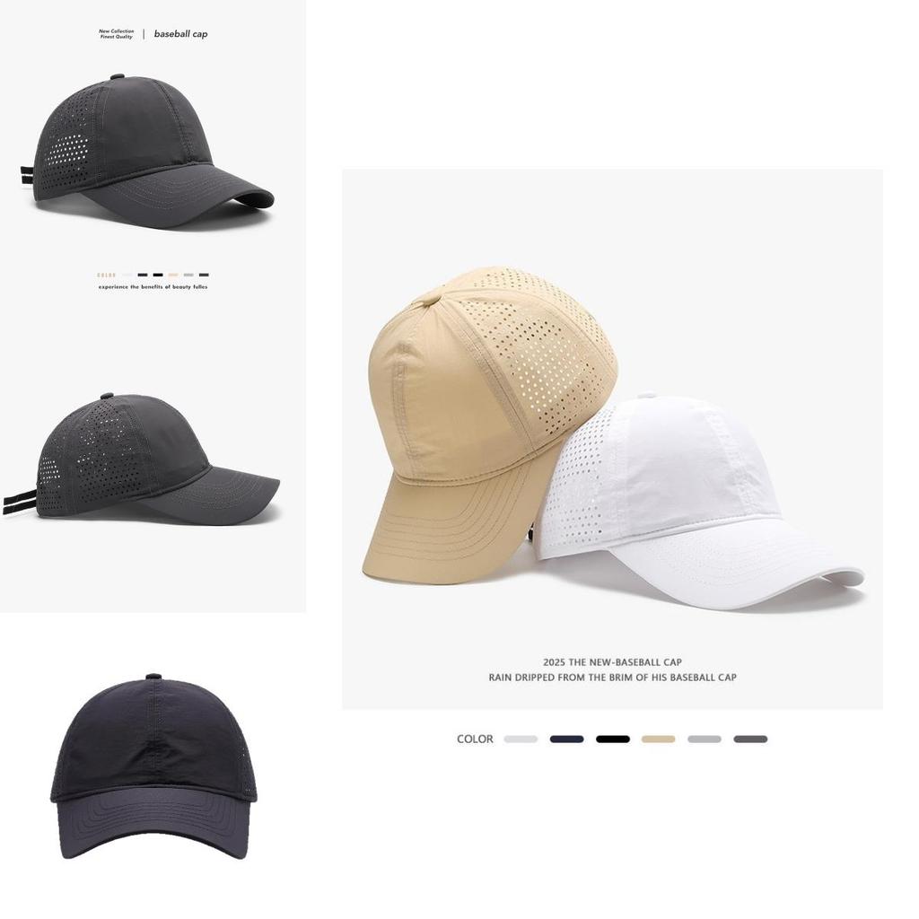 Summer Mesh Cap With Adjustable Fit For Outdoor Sports And Casual Wear