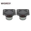 2Pcs 48×44MM Square Full Range Speaker, 4 Ohm Graphene Basin Dual Neodymium Magnetic, Suitable for JBL Flip4 Replacement Parts