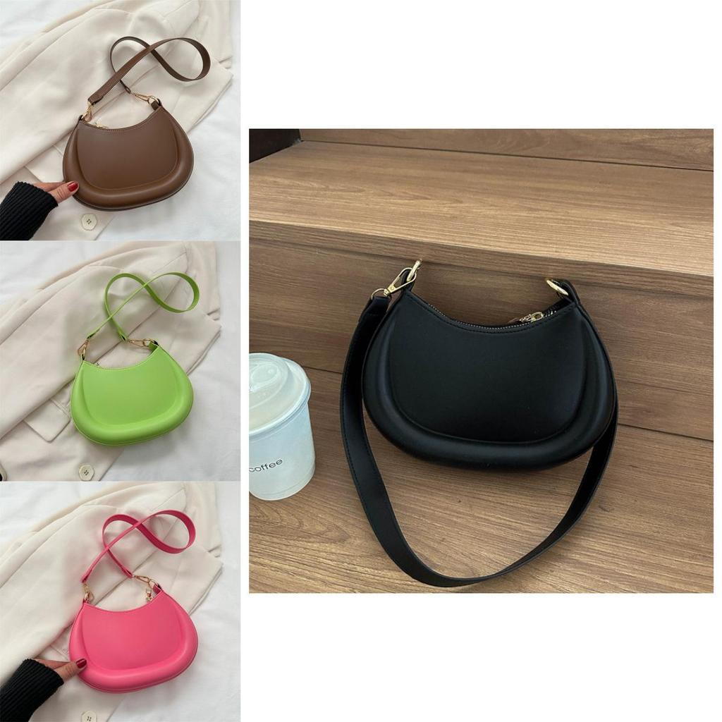 Trendy Casual Shoulder Bag Personality Korean Version New Moon Bag 2023 Fall Fashion Bag For Women
