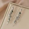 European-American Retro Leaf & Elf Ivy Earrings