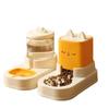 Pet Cartoon Automatic Feeding Water Feeder Large Capacity Cat Dog Universal Cat Bowl Dog Basin Pet Supplies