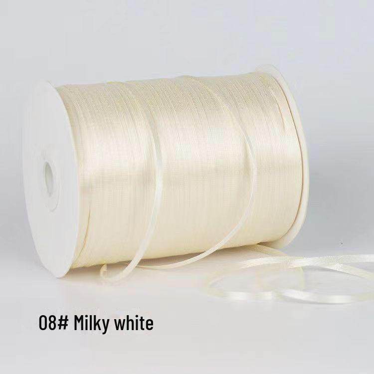 0.3cm Satin Ribbon for Bookmarks, Hair & Balloon Accessories, and Gift Packaging Bow.