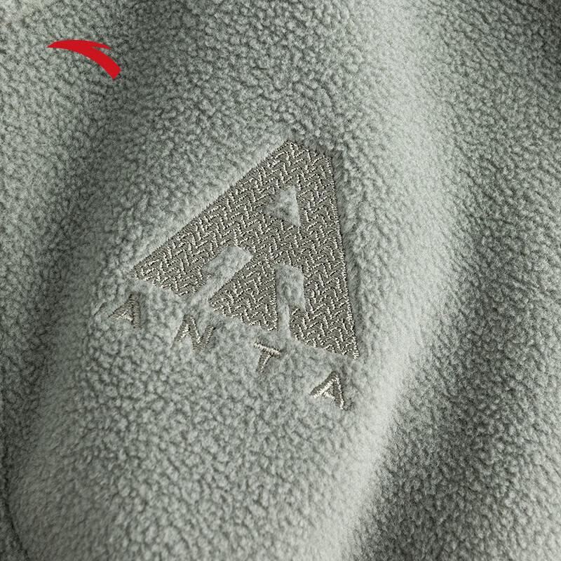 Anta Men's Earth Shell 3.0 Fire Shell Warm Fleece Hooded Jacket