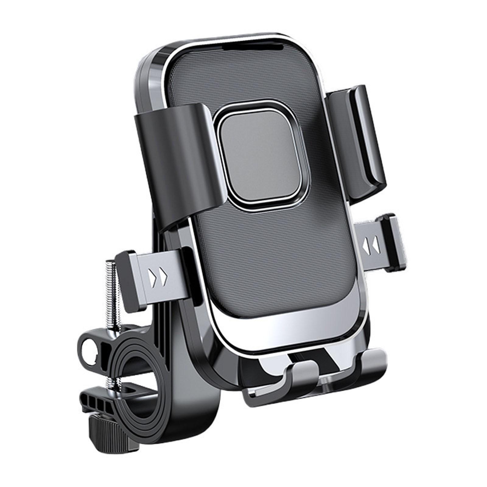

Motorcycle Phone Mount, Bike Phone Holder, Adjustable 4.7-7in Cell Phones Clamp,Spring Clip With Sturdy Handlebar Mount, Electric Scooter Accessories One Size