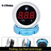 HD 52MM Car Water Temperature Gauge / Oil Level Gauge / Voltmeter Fuel Pressure Meter with 0-1.00 Mpa Oil Press Sensor 0~190 Ohm