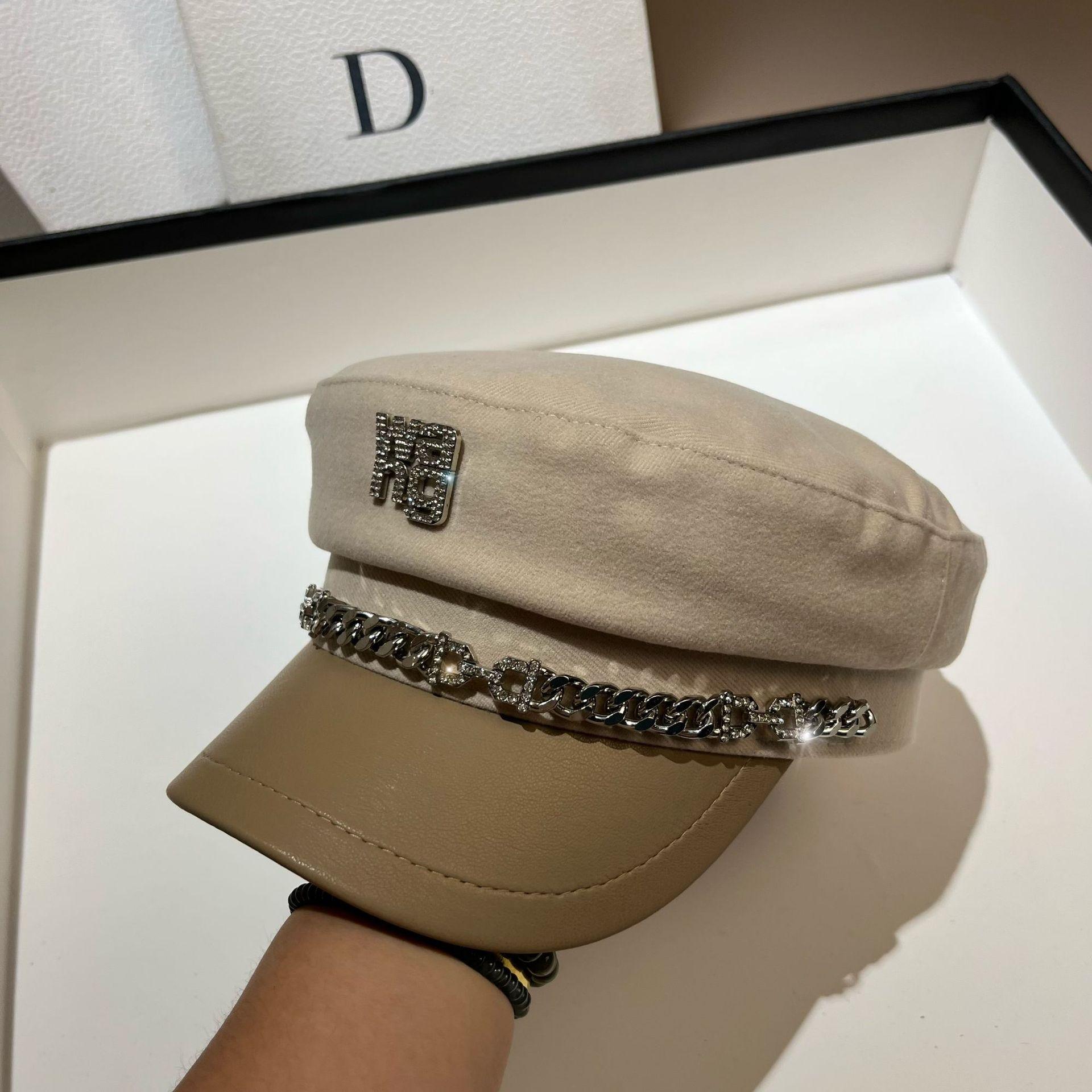 

Pras Парижская Мода Вогнутая Форма Полный Стразы Ведро Шляпа Весна и Лето Ацетатная Подкладка Ведро Шляпа Высокое Качество Adjustable