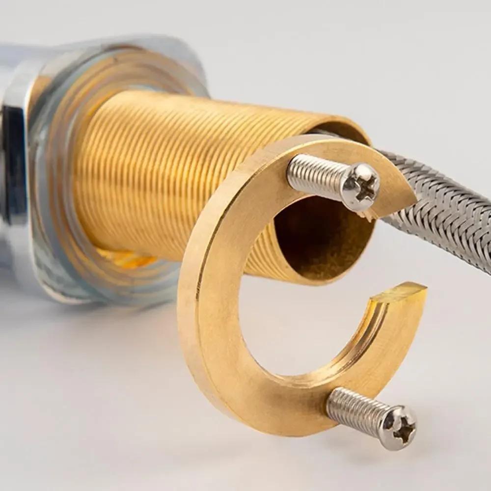 Tappo Dado Anti-allentamento Rubinetto Tipo C Kit di Fissaggio Rubinetto Lavabo Strumenti Cucina Fermaglio di Fissaggio Rondella Parti di Fissaggio