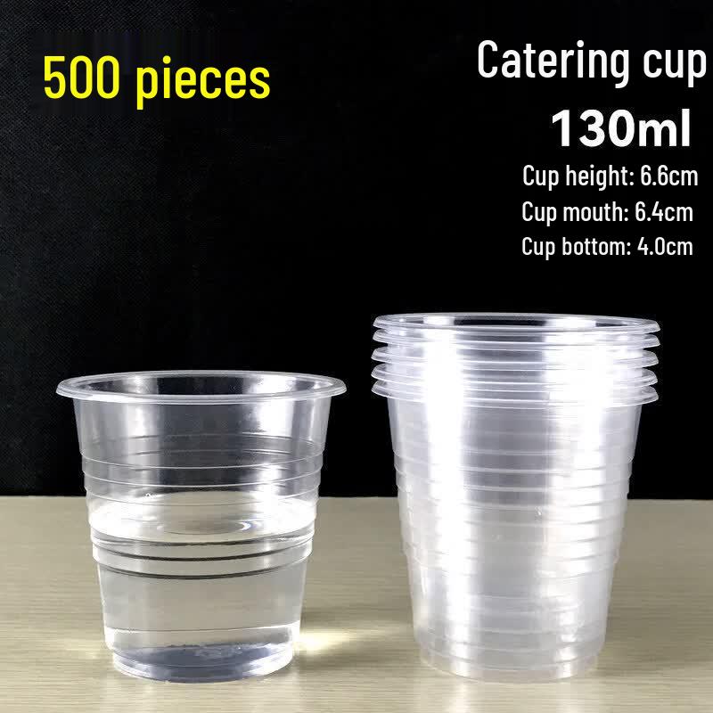Disposable Transparent Plastic Cups