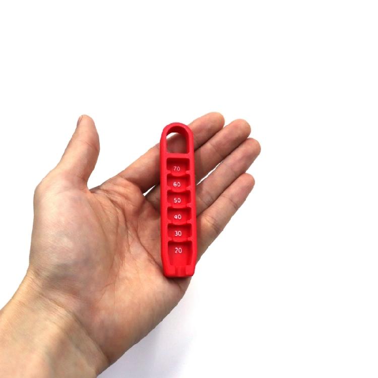 Golf Tees Height Adjuster Golf Tees Height Gauge Elevator Training Tool Plastic Adjustments Tees Height Positioner