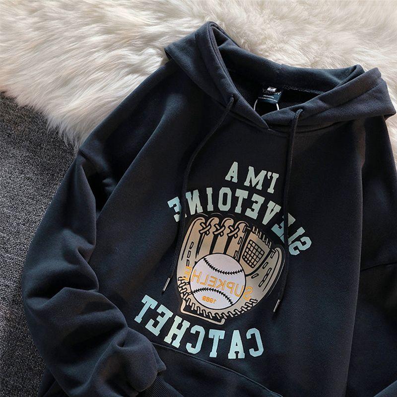 

Винтажный флисовый худи для пар в нишевом стиле 8331 * Blue 5 (thin) M