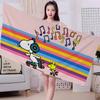 S-Snoopy Cartoon Microfiber Printed Beach Towel Mountain Climbing Yoga Beach Swimming Running Absorbent Soft Towel