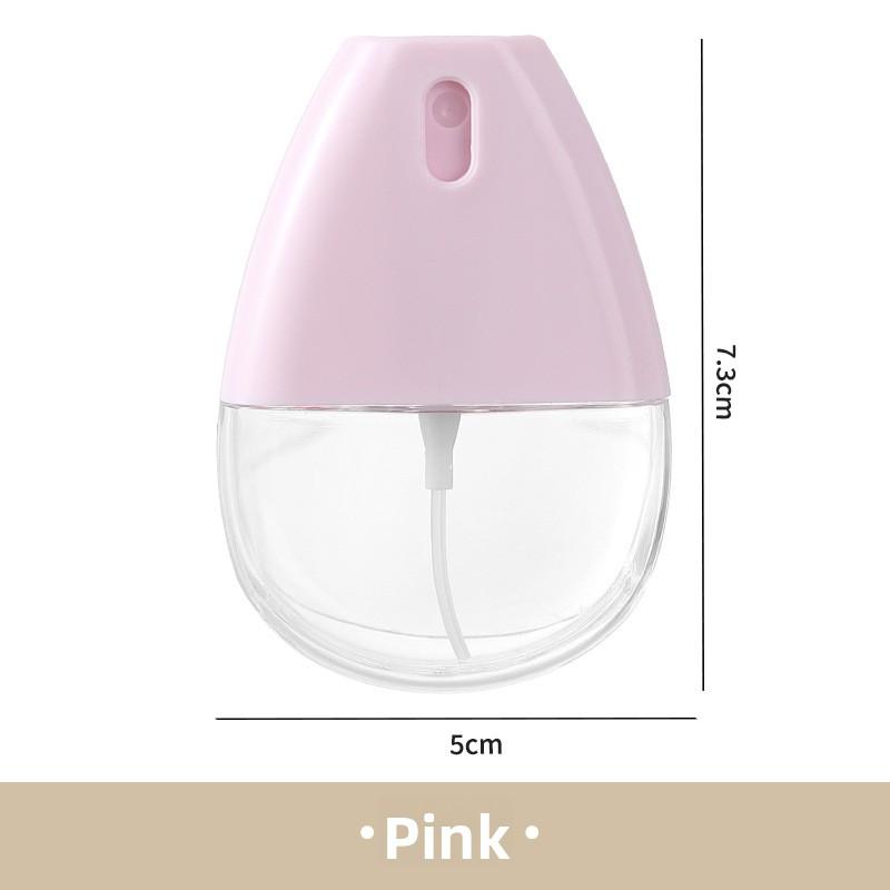 25ml Card Alcohol Spray Bottle Nano Fine Atomized Perfume Children's Portable Disinfectant Small Miniature Dosing Spray Bottle