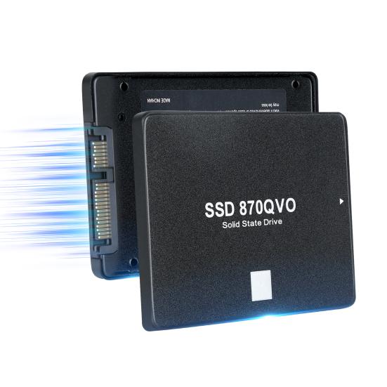 870 QVO SATA III 2.5-inch SSD R/W Speed Up To 545MB/s 530MB/s 1/2/4TB Internal Solid State Drive Compatible with PC Computer Desktop Laptop