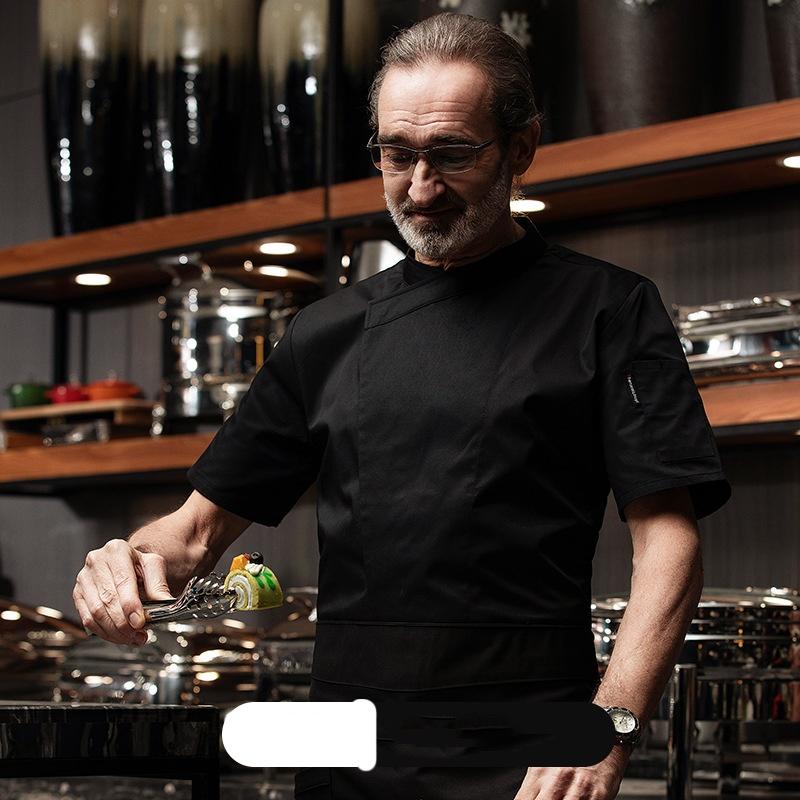 Herren- und Damen-Kochoveralls Einteilige Oberteile Hotel Kuchenbäcker Werkzeug Kochoveralls