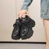 2025 Winter Women's Light Luxury Height-Boost Sporty Dad Shoes - European & American Casual Fashion