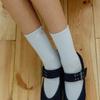 LETTER FROM MOON Letters Soft Socks (3 colors)