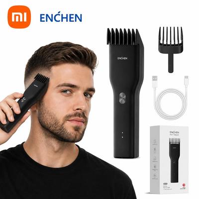 ENCHEN Boost Electric Hair Clipper for Men USB Rechargeable Hair Trimmer Cordless Haircut Machine Adjustable 0.7-21mm
