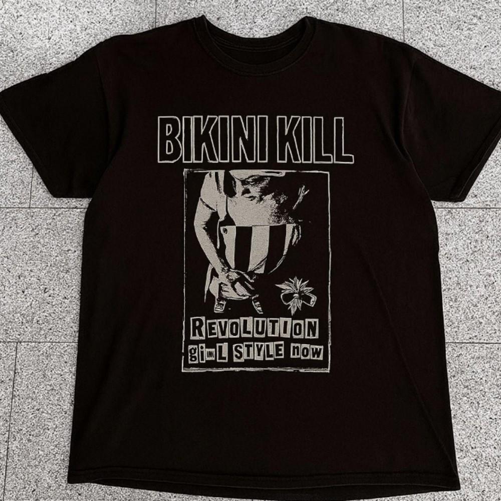 Bikini Kill Band Revolution Girl Style Now Shirt Unisex Concert S5XL TR529 Unisex T-Shirt XXXXL